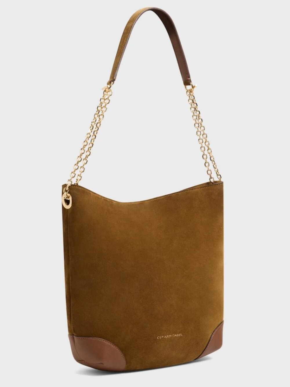 Gerard Darel Hobo bag in suede leather
